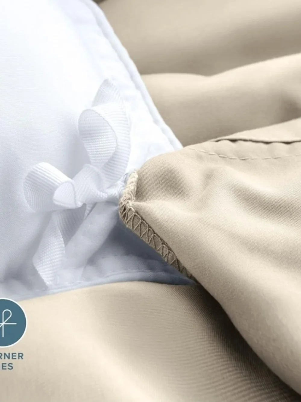 Bare 100% Organic Cotton Duvet Cover Set Queen Size
